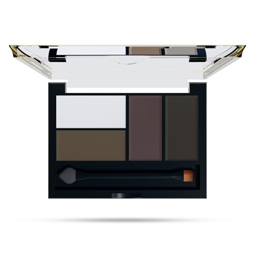 Seven Seas The Way Eye Want Eyebrow Palette | Travel Friendly | Easily Blendable | With Dual Ended Eyebrow Brush and Sponge (Shade-03, 11.5g)