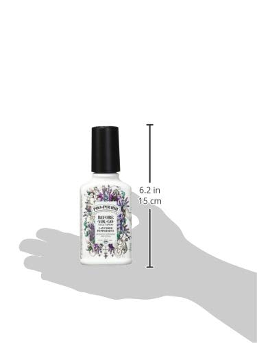 Poo-Pourri Before-You-Go Toilet Spray, Lavender Peppermint, Travel Size 10 mL - Lavender, Peppermint and Citrus 0.34 Fl Oz (Pack of 1)