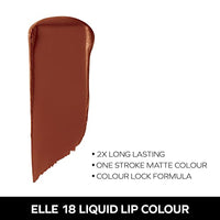 Elle 18 Lipstick Nutty Latte (Matte)