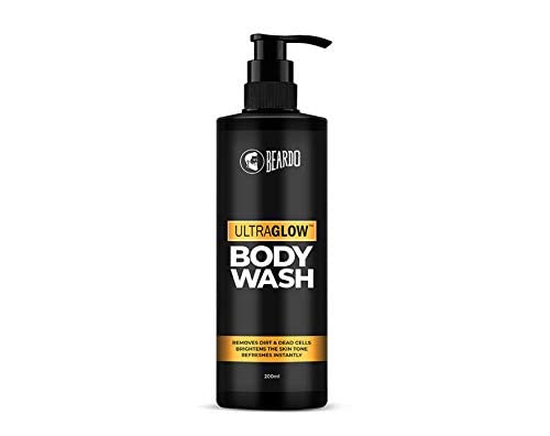 Beardo Ultimate Body Wash Combo| Ultraglow Bodywash, De-tan Bodywash, Activated Charcoal Bodywash| Body Wash for Men |Bodywash Combo for Men-250ml x 3