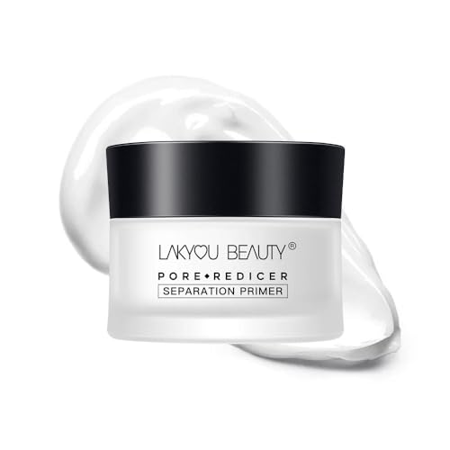 Lakyou Beauty Pore Reducer Primer | All-in-One Radiance Cream | Smooths & Enhances Glow Primer 30 ml
