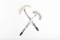 wet n wild Brow-Sessive Brow Pencil 9g- Dark Brown, Dual-Ended Eyebrow Pencil with Spoolie Brush for Thin and Thick Eyebrows, Natural Look Formula, Buildable Color Definition