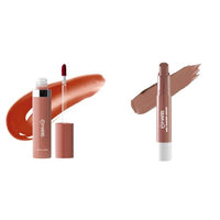 MARS Drip Lip Mist for Women (4.5 ml) (01-Peachy Drip) Reapplication Matte Super Stay Lipstick | Up to 12 Hours Long Lasting | Smudge Proof and Waterproof Lipstick for Women (2.6 gm) (11-QUEEN)