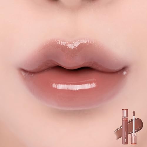 rom&nd Glasting Color Gloss (06 DEEPEN MOOR) | Kbeauty, Glossy, Moisturizing, Natural Color, Plumping & Long-Lasting Smooth Finish | Hydrating Lip Gloss for Everyday Wear
