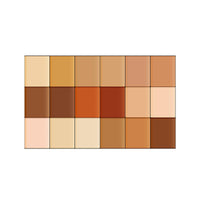 Shopaarel Concelaer Palette 18 Shades Light Weight Concealer With Full Coverage Easily Blendable Concealer For Face Makeup