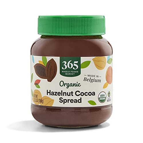 365 Spread Hazelnut Cocoa Organic, 12.3 Ounce