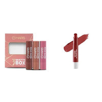 MARS Matte Box Set of 3 Lipsticks for Women (3x3.2 gm) (05-Blushed & Nudes) Matte Super Stay Lipstick | Up to 12 Hours Long Lasting | Smudge Proof and Waterproof Lipstick for Women (2.6 gm) (04-FAITH)