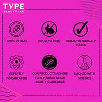 TYPE BEAUTY INC. Eye Light Shadow Stick - Soft Matte Concealer for Hyperpigmentation and Dark Circles with Highly Pigmented, Smudge-resistant and Crease-resistant Formula (SOOT)