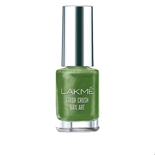 Lakmé Color Crush Nailart, M18 Deep Olive, 6 ml