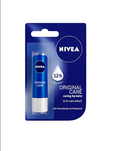 Nivea Women Pack Of 2 Original Care Lip Balm, Clear