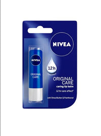 Nivea Women Pack Of 2 Original Care Lip Balm, Clear