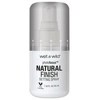Wet n Wild Photo Focus Setting Spray with Hydrating Formula, for a Dewy Look & Long-lasting Makeup, Anti-creasing and Anti-cracking Effect, with Aloe Vera, Seal the Deal Paraben & Cruelty Free-45ml