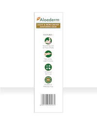 Aloederm Skin Cream For Treating Dry Skin, Cold Processed Aloevera, Delays Ageing, 50g