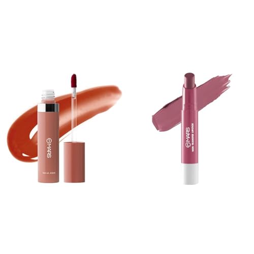 MARS Drip Lip Mist for Women (4.5 ml) (01-Peachy Drip) Reapplication Matte Super Stay Lipstick | Up to 12 Hours Long Lasting | Smudge Proof and Waterproof Lipstick for Women (2.6 gm) (16-ANGEL WINGS)