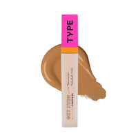 TYPE BEAUTY INC. Get Even Waterproof Concealer For Face Makeup with Vitamin C, Niacinamide & Bakuchiol | Reduces Dark Spots & Pigmentation | Crease Free | For Women & Men - Chai (30) | 8 ML