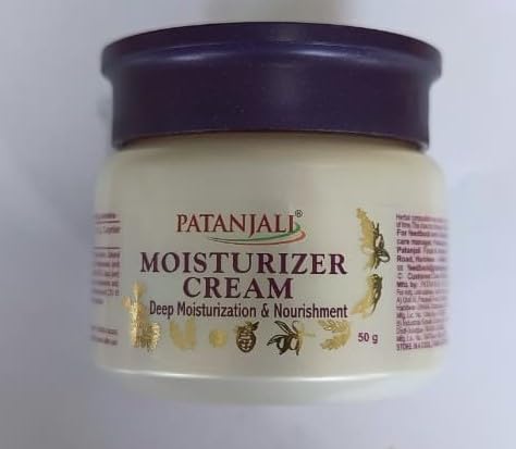 Patanjali Moisturizer Cream, 50g (Pack of 2)