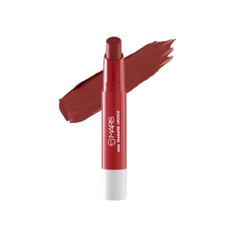 MARS Matte Super Stay LipstickLipstick for Women (2.6 gm) (05-MAJESTIC) Matte Lip Liner | One Swipe Smooth Application | Long Lasting Lip Pencil (1.4gm) (18-MAUVE MAGIC)