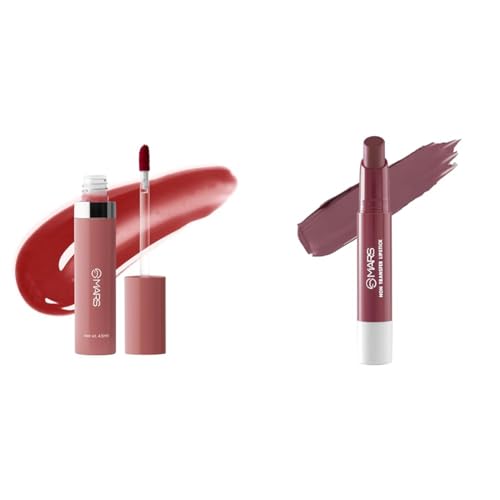 MARS Drip Lip Mist for Women (4.5 ml) (05-Cranberry Drip) Matte Super Stay Lipstick | Up to 12 Hours Long Lasting | Smudge Proof and Waterproof Lipstick for Women (2.6 gm) (07-SURREAL)