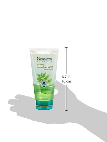 Himalaya Herbals Purifying Neem Face Wash, 2x150ml (Saver pack)