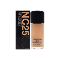 MACC Studio Fix Professional Waterproof oil-free Longlasting Liquid 24-hour colour-true foundation Matte Finish For Women, Girls 30ML - Shine-Free Liquid Foundation (NC-25)