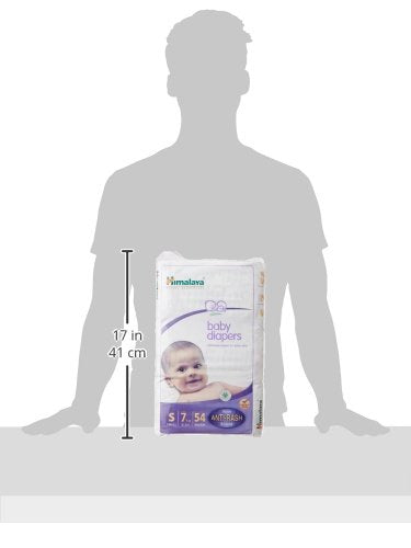 Himalaya Baby Diapers, Small (4-8 kg), 54 Count
