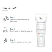Fixderma Strallium Stretch Mark Cream, Removes Pregnancy stretch marks, Scar removal and Moisturizing Cream, Stretch mark remover for Stomach, thighs & all body parts- 75g