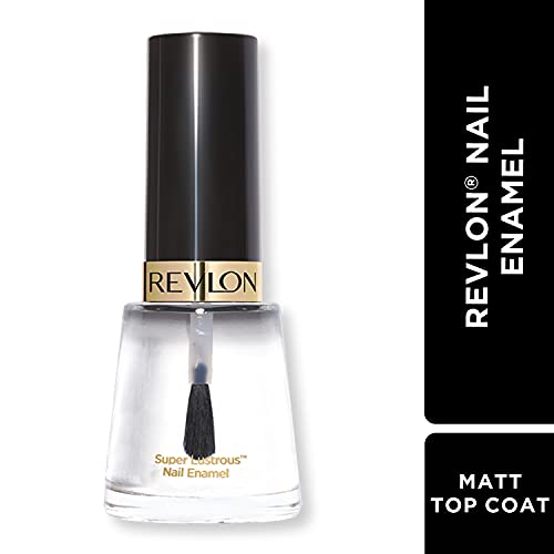 Revlon Nail Enamel, Matt Top Coat, 8ml