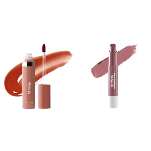 MARS Drip Lip Mist for Women (4.5 ml) (01-Peachy Drip) Reapplication Matte Super Stay Lipstick | Up to 12 Hours Long Lasting | Smudge Proof and Waterproof Lipstick for Women (2.6 gm) (14-ENCHANTED)