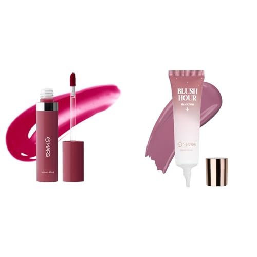 MARS Drip Lip Mist for Women (4.5 ml) (08-Plum Drip) Liquid Blush Hour | Dewy-Matte Finish | Highly Pigmented | Lightweight & Long-Lasting Formula | Effortless Application (12 ml) (04-HORIZON)