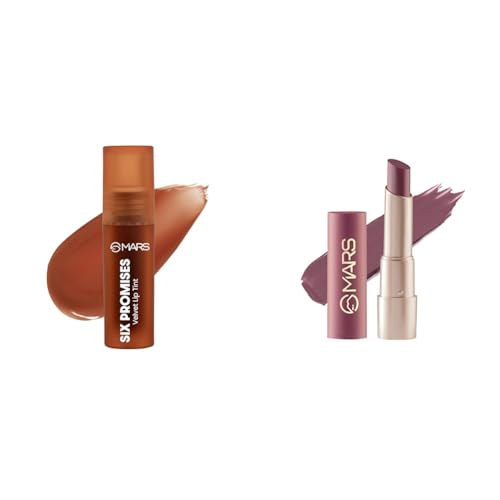 MARS Love Track Velvet Lip Tint (2.8ml) (SIX PROMISES) | Velvet Matte Finish Creamy Matte Long Lasting Lipstick for Women (3.2 gm) (17-Sultry Samba)