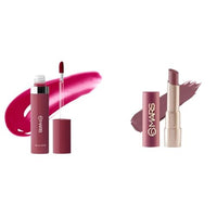 MARS Drip Lip Mist for Women (4.5 ml) (08-Plum Drip) Creamy Matte Long Lasting Lipstick for Women (3.2 gm) (20-Grapeful Ghoomar)