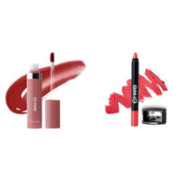 MARS Drip Lip Mist for Women (4.5 ml) (05-Cranberry Drip) Long Lasting Crayon Lipstick up to 12 Hours Stay (3.5 gm) (06-I Won't Give up)