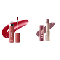 MARS Drip Lip Mist for Women (4.5 ml) (07-Pomelo Drip) Reapplication Creamy Matte Long Lasting Lipstick for Women (3.2 gm) (20-Grapeful Ghoomar)