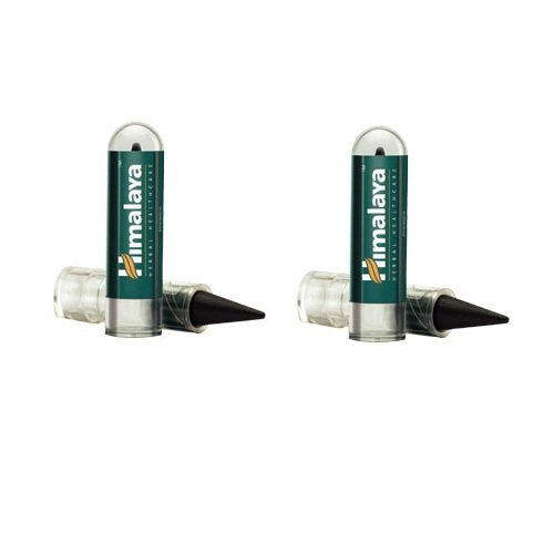 Himalaya Herbals Matte Kajal, 2.6G (Pack Of 2) - Powder, Black