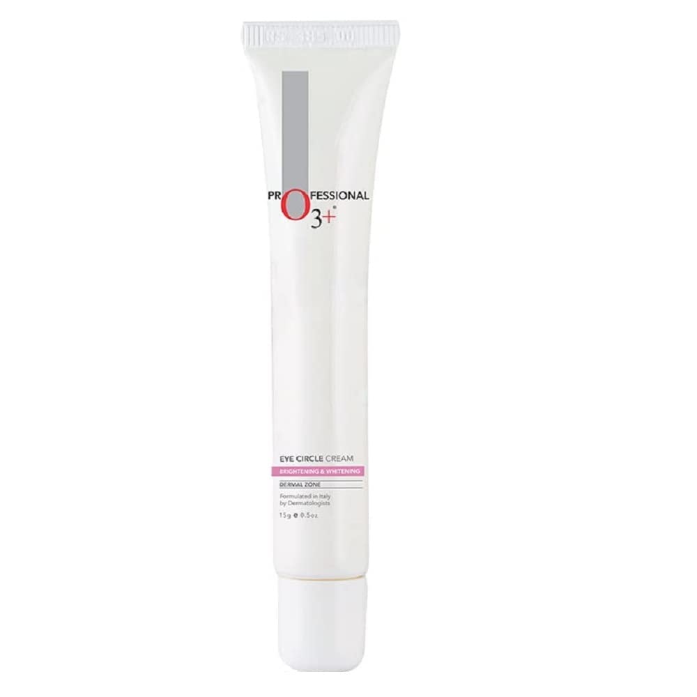 O3+ Eye Circle Cream - Brightening & Whitening for Dark Circles, 15g & O3+ Brightening and Whitening Face Wash, 50g Combo