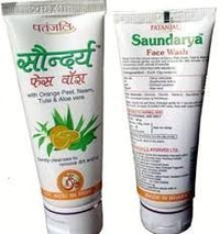 Patanjali Saundarya Face Wash - 60ml Pack of 2
