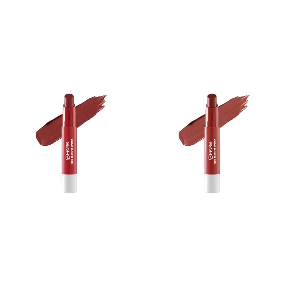 MARS Matte Super Stay LipstickLipstick for Women (2.6 gm) (05-MAJESTIC) Matte Super Stay Lipstick | Up to 12 Hours Long Lasting | Smudge Proof and Waterproof Lipstick for Women (2.6 gm) (01-BLOOM)