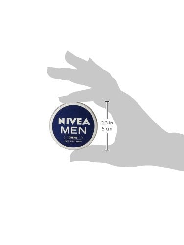 Nivea Men Creme, Non Greasy Moisturizer, Cream For Face, Body & Hands, 30ml
