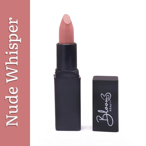 Bloom Beauty Bullet Lipstick Creamy Matte Finish Hydrating & Long-Lasting,Nude Whisper