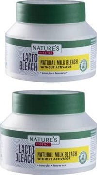 Nature's Essence Lacto Bleach Tan Removal Cream (Pack of 2) (50 g)