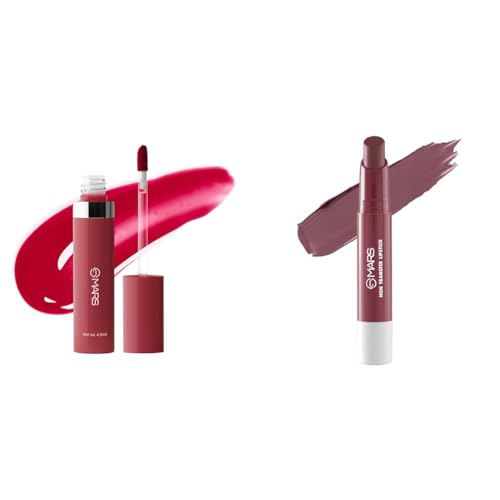 MARS Drip Lip Mist for Women (4.5 ml) (04-Strawberry Drip) Matte Super Stay Lipstick | Up to 12 Hours Long Lasting | Smudge Proof and Waterproof Lipstick for Women (2.6 gm) (07-SURREAL)