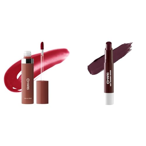 MARS Drip Lip Mist for Women (4.5 ml) (03-Rosewood Drip) Matte Super Stay Lipstick | Up to 12 Hours Long Lasting | Smudge Proof and Waterproof Lipstick for Women (2.6 gm) (18-MYSTICAL)