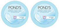 Pond's Super Light Gel Oil Free Moisturiser With Hyaluronic Acid + Vitamin E, 200 ML (Pack of 2)