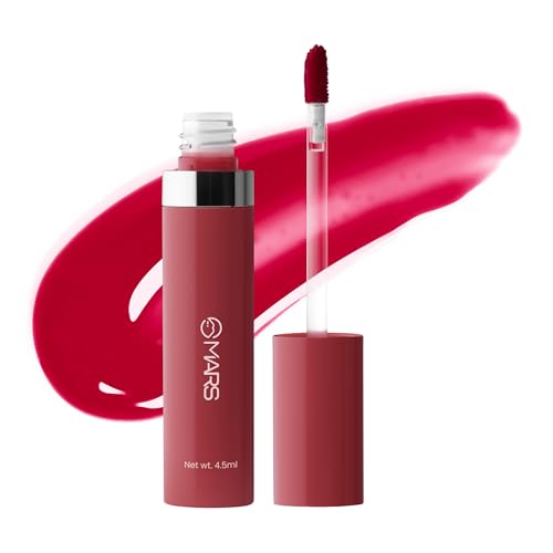 MARS Drip Lip Mist for Women (4.5 ml) (04-Strawberry Drip) Liquid Blush Hour | Dewy-Matte Finish | Highly Pigmented | Lightweight & Long-Lasting Formula | Effortless Application (12 ml) (04-HORIZON)