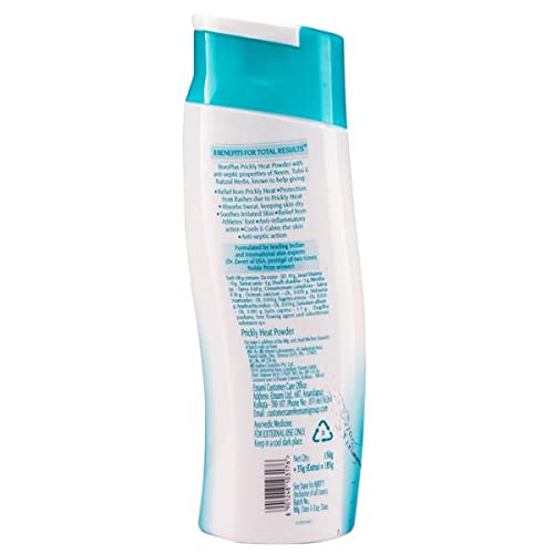 BORO PLUS ICE Prickly Heat Powder, ICY COOL, With Skin Loving Herbs, 150g+50g(Extra)=200g