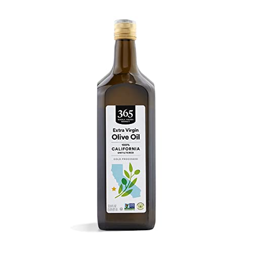 365 Oil Olive Extra Virgin Unfiltered California, 33.8 Fl Oz