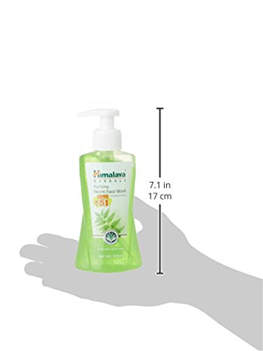 Himalaya Purifying Neem Face Wash, 200ml (Pack of 2)
