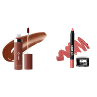 MARS Drip Lip Mist for Women (4.5 ml) (06-Cocoa Drip) Long Lasting Crayon Lipstick up to 12 Hours Stay (3.5 gm) (12-I Am Fierce)
