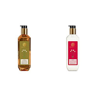 Forest essentials Hair Cleanser Japapatti & Brahmi 200ml & Forest Essentials Hair Conditioner, Bhringraj and Shikakai, 200ml