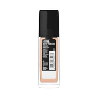 Maybelline New York Liquid Foundation, Matte Finish, With SPF, Absorbs Oil, Fit Me Matte + Poreless, 125 Nude Beige, 30 ml